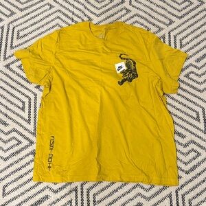 Nike Mustard Tiger Graphic Tee